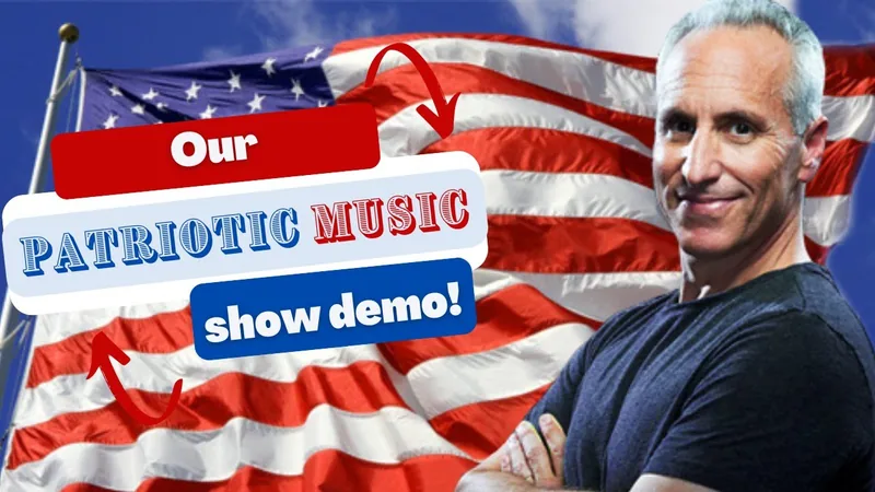 Pete in the official Spirit of America show promotional photo